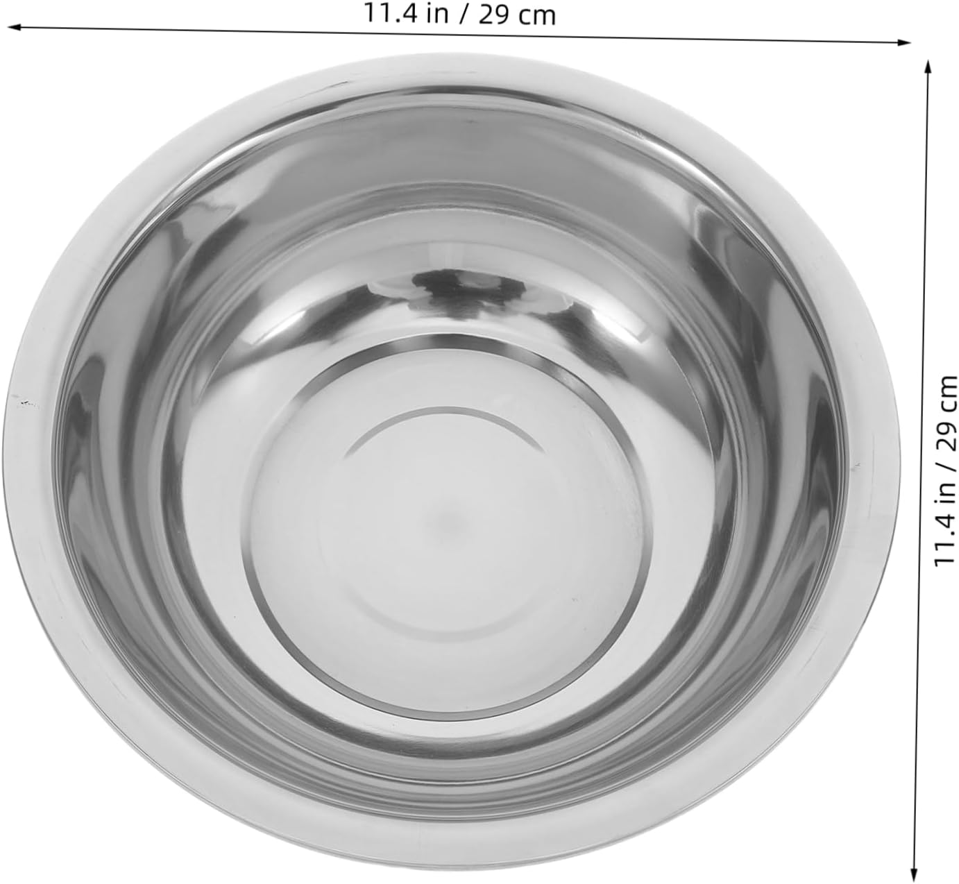 Stainless Steel Footbath Tub Soaking Foot Basin for Soaking Feet Face Washing Large Bowl Portable Easy to Clean