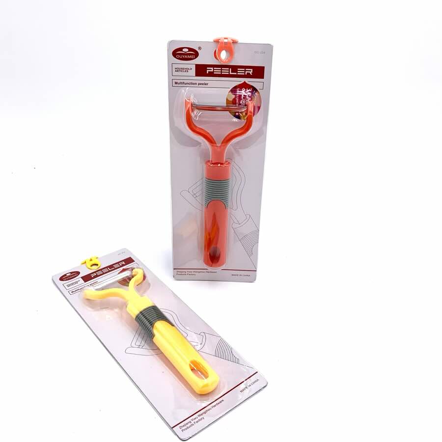 Pelador Multifunción OUYAMEI - Mango Ergonómico, Hoja Acero Inoxidable