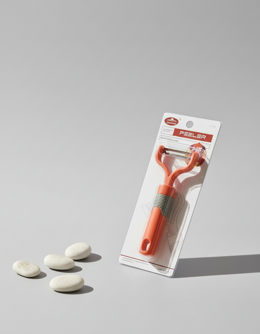 Pelador Multifunción OUYAMEI - Mango Ergonómico, Hoja Acero Inoxidable