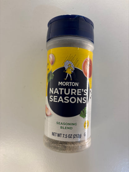 Nature’s Seasons Seasoning Blend, 7.5 oz (212g) – All-Purpose Natural Seasoning with Reduced Sodium, Perfect for Everyday Cooking, Salads, Meats & Vegetables
